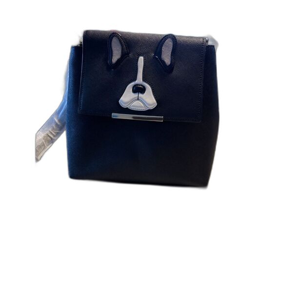 NWOT Kate Spade Make It Mine Maddie Convertible Backpack w/ French Bulldog Flap - Picture 2 of 5